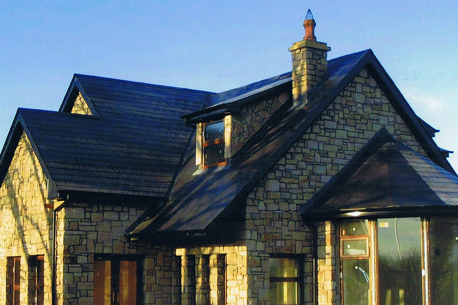 Sun Room and House in Donegal Sandstone